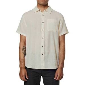 NEW KATIN alan solid shirt in vintage white